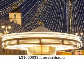 겨울, 에서, sibiu