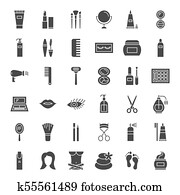 Cosmetics Solid Web Icons Cosmetics Solid Web Icons
