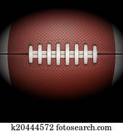 Dark Background of American Football ball. Dark Background of American Football ball.