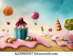 Fantasy candyland Fantasy candyland