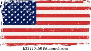 flag usa., ind, vektor, format