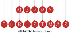 Merry Christmas Ornaments Merry Christmas Ornaments