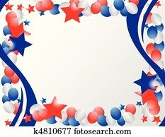 Patriotic Border Patriotic Border
