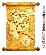 Pirate map Pirate map