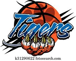 tiger, כדור סל