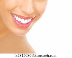 Woman teeth Woman teeth