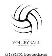 Volleyball background ball Volleyball background ball