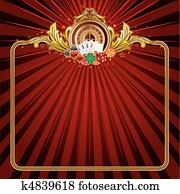 カジノ イラスト クリップアート 切り張り イラスト 絵画 集 K Fotosearch