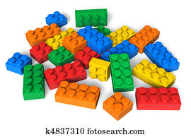 Color building blocks Color building blocks