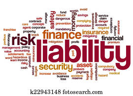 Liability word cloud