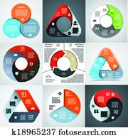 Modern vector info graphic for business project Modern vector info graphic for business project