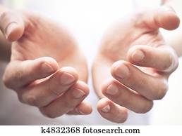 Open hands