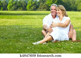 anciano, seniors, pareja