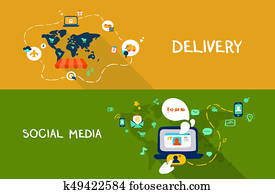 Delivery and social media Delivery and social media