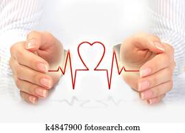 Health insurance concept. Health insurance concept.