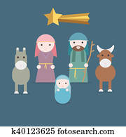 Nativity illustration Nativity illustration