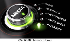 לפרסם, campaign,, מסה, תקשורות