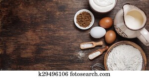Baking ingredients Baking ingredients