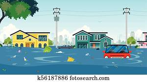 Flood town Flood town