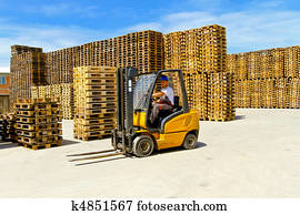 gul, forklift