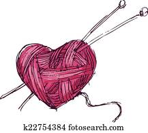Heart of yarn Heart of yarn