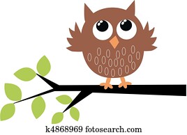 a cute brown owl a cute brown owl