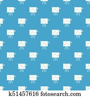 graphique chiquenaude, à, statistiques, modèle, seamless, bleu