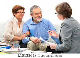 Meeting with real estate agent