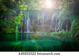 Plitvice, cachoeiras