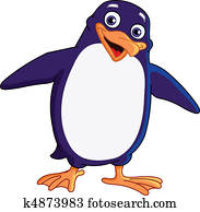 Cheerful penguin Cheerful penguin