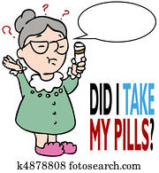 Woman Forgets To Take Her Medicine