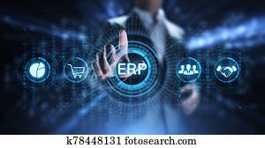 ERP Enterprise resources planning system software business technology. ERP Enterprise resources planning system software business technology.