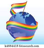 flag rainbow flag rainbow