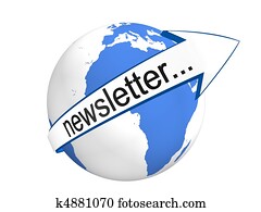 Global Newsletter Concept Global Newsletter Concept