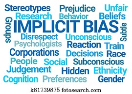 Implicit Bias Word Cloud Implicit Bias Word Cloud