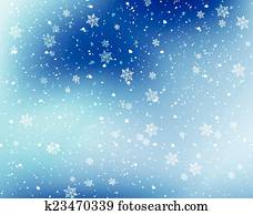 Snowflakes background Snowflakes background