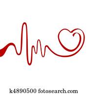 abstratos, coração