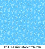 seamless, motívum, noha, nemiség, symbols., vektor, illustration.