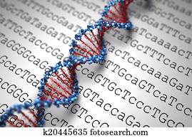 DNA background DNA background