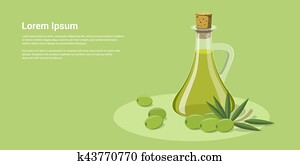 Olive oil bottle Olive oil bottle