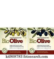 Olive oil labels Olive oil labels