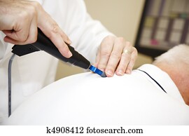 profissional, chiropractic, ajustador