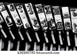 types of a typewriter