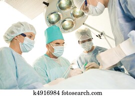 em, a, cirurgia, escritório