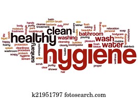 higiene, palabra, nube