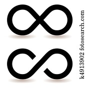 infinity symbol infinity symbol