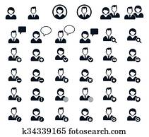 People icon. Human Resources Icons People icon. Human Resources Icons