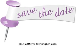 Save the date pin Save the date pin
