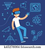 מציאות ורטואלית, חינוך