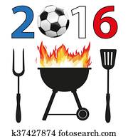 BBQ 2016 Football France BBQ 2016 Football France